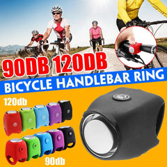 Bike Bell 90DB Cycling Handlebar Horn Bicycle Water-Resistant Rainproof 3 Sound MTB Electric Folding Road Scooter Accessories