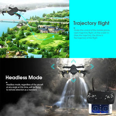 Foldable Drone with Camera for Beginners and Kids, HD FPV Drones for Adults, One Key Take Off/Land, Altitude Hold, RC Quadcopter Toys Gifts - Record Live HD Video with 120℃ Vision