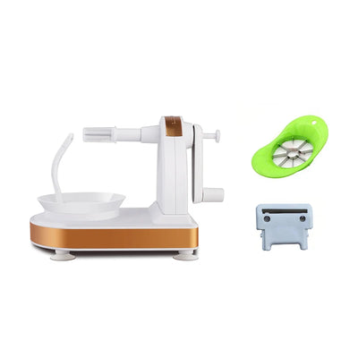 Multifunction Rotary Fruit Peeler Manual Fruit Apple Peeler Machine with Cutting Apple Slicer Kitchen Gadgets Tools