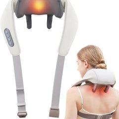 Shiatsu Massagers for Neck and Shoulder, Electric Back and Neck Massager for Relaxing F Deep Tissue, Kneading Massager for Neck, Back, Shoulder, Leg Comfort