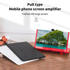 10Inch 3D Phone Screen Magnifier Amplifier Folding Design HD Video Magnifying Glass Watch Movies Smart Phone Bracket Holder