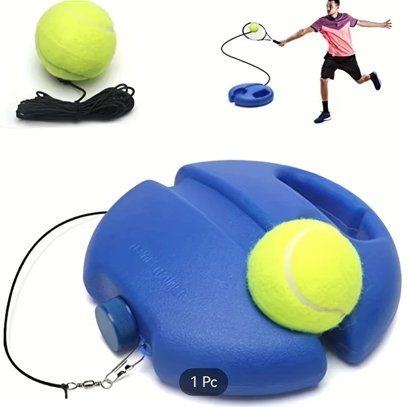 Improve Your Tennis Skills Anywhere with Rebound Balls and Elastic Rope Base - Perfect for Indoor and Outdoor Training