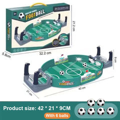 Mini Table Soccer Game Easy Installation Interactive Soccer Game Safe Sturdy Football Parent-Child Game for Children Party Gifts