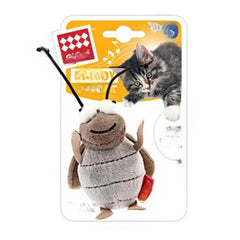 Interactive Chirping Bird Cat Toy Pet Simulation Bird Touch Voice Doll Interactive Cat Rechargeable Lifelike Bird Plush Toy